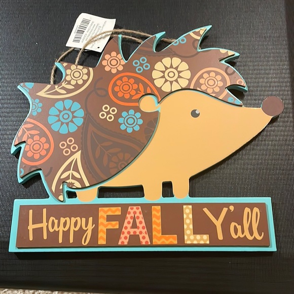 Fall Hedgehog sign - Picture 1 of 2